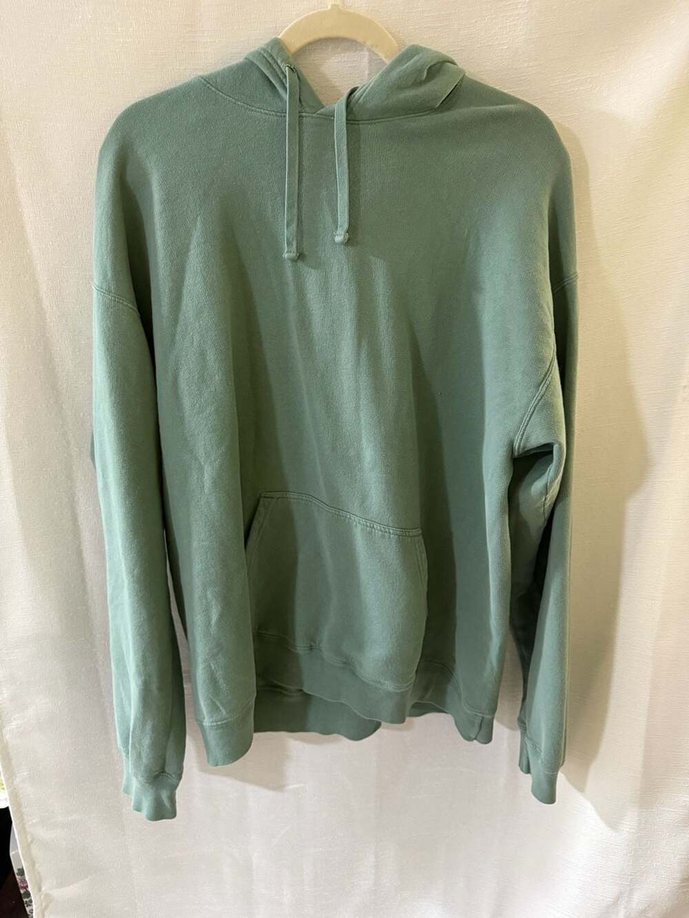 Lucky Brand Sage Green I Hope You Have A Good Day Graphic Hoodie